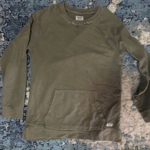 Distressed hoodie mens